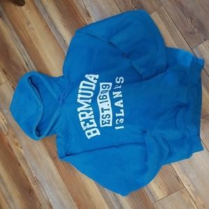 Bermuda Blue Hoodie (m)